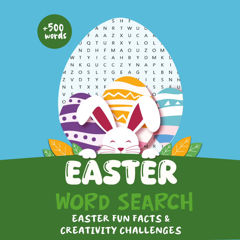 Printed book -Easter Word Search